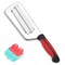 Cabbage Shredder Cabbage Kitchen Knife Slicer Chopper Cabbage Cutter for Sauerkraut Coleslaw Mandoline Slicer with Silicone Finger Grips Peeler